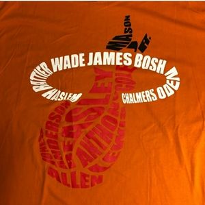 PHAT DOC 2013 Miami Heat Roster Logo Graphic - DEAD STOCK RARE.NWT!